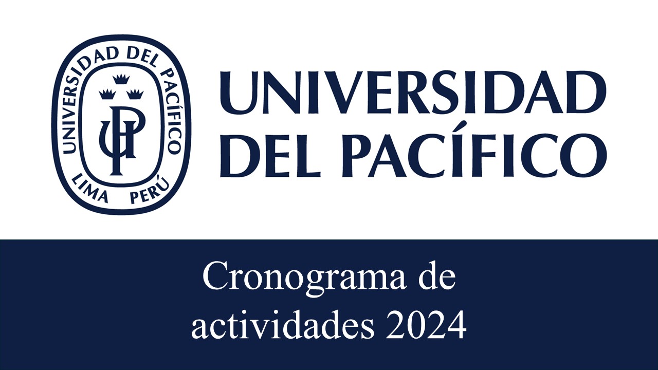 Cronograma de actividades PIE 2024